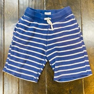 Crewcuts kids’ stripe shorts in terry towel